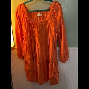 Orange Dress
